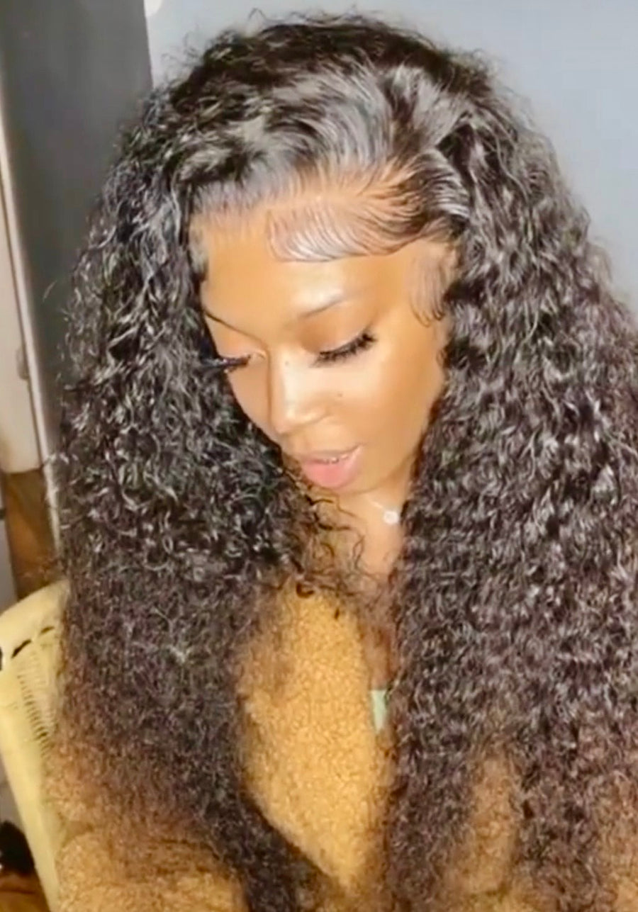 HD Lace 13x6 "Diva" Deep Wave Frontal Wig ~ Platinum Collection | Diva Glam finish