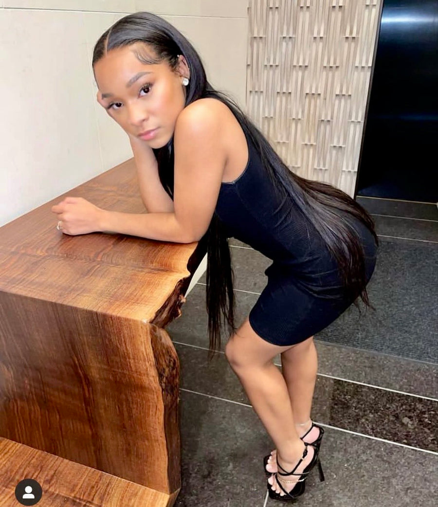 HD Lace 13x4 “Starlet” Straight Frontal Wig ~ Platinum Collection | Silky Straight Finish