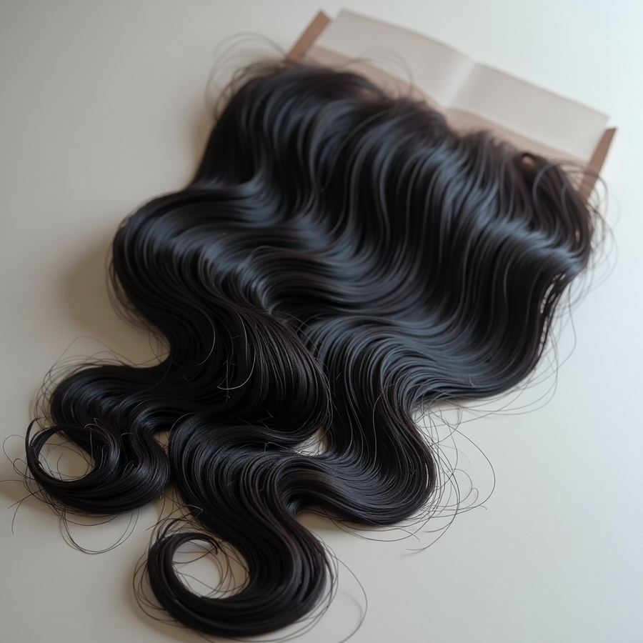 BRAZILIAN 5X5 HD  "BADDIE " BODY WAVY CLOSURE