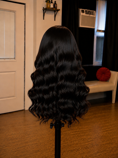 HD Lace 13x4 “Baddie” Body Wave Closure Wig~ Platinum Collection | Soft Glam Waves
