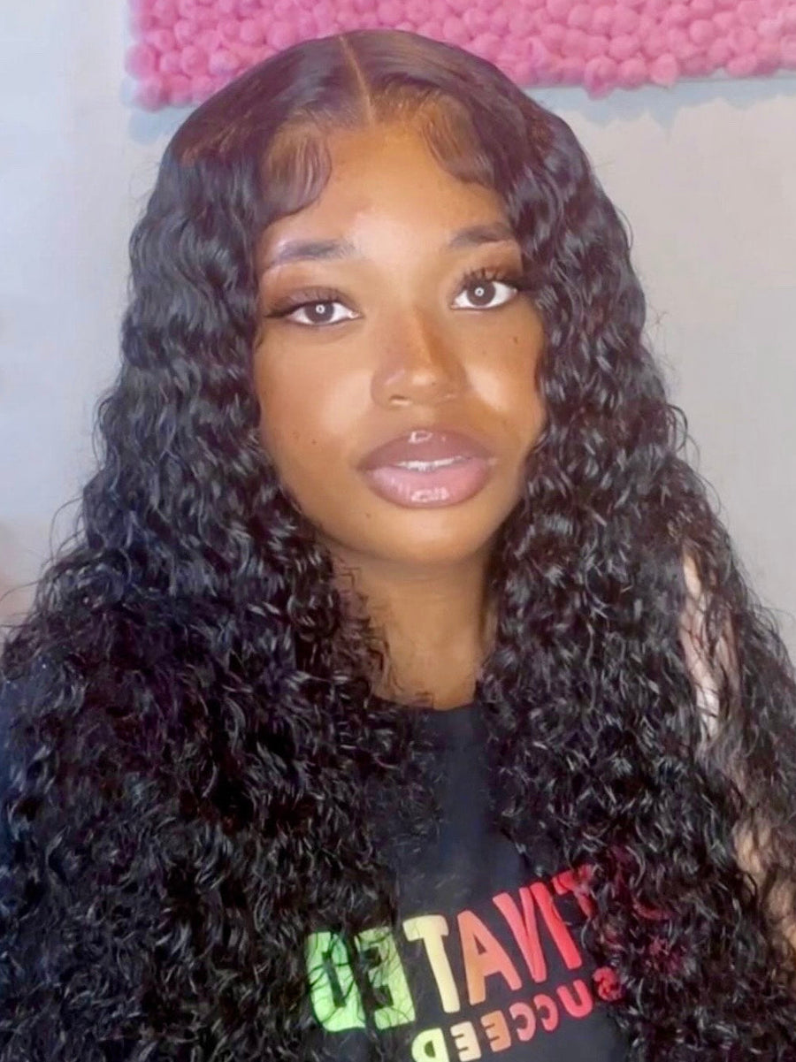 PLATINUM HD LACE 5x5 Wet n' Wild Water Wave Wig-Wet Look Finish