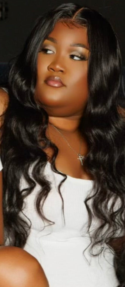 Platinum HD Lace 13x4 "Baddie" Body Wave Frontal +3 Bundle Deal -Soft Glam Waves