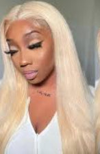 Platinum HD Lace 13x4 Blonde "Starlet" Straight Frontal + 3 Bundle Deal -( 613) Ultra Silky Finish