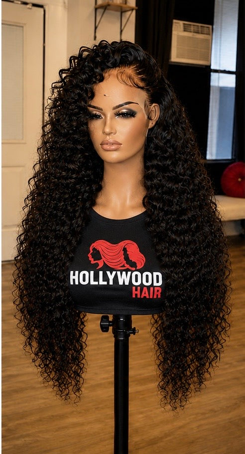 HD Lace 13x6 "Rich Girl" Curly Frontal Wig~ Platinum Collection | Curly Glam Finish