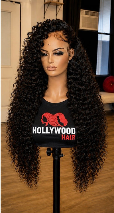 HD Lace 13x6 "Rich Girl" Curly Frontal Wig~ Platinum Collection | Curly Glam Finish