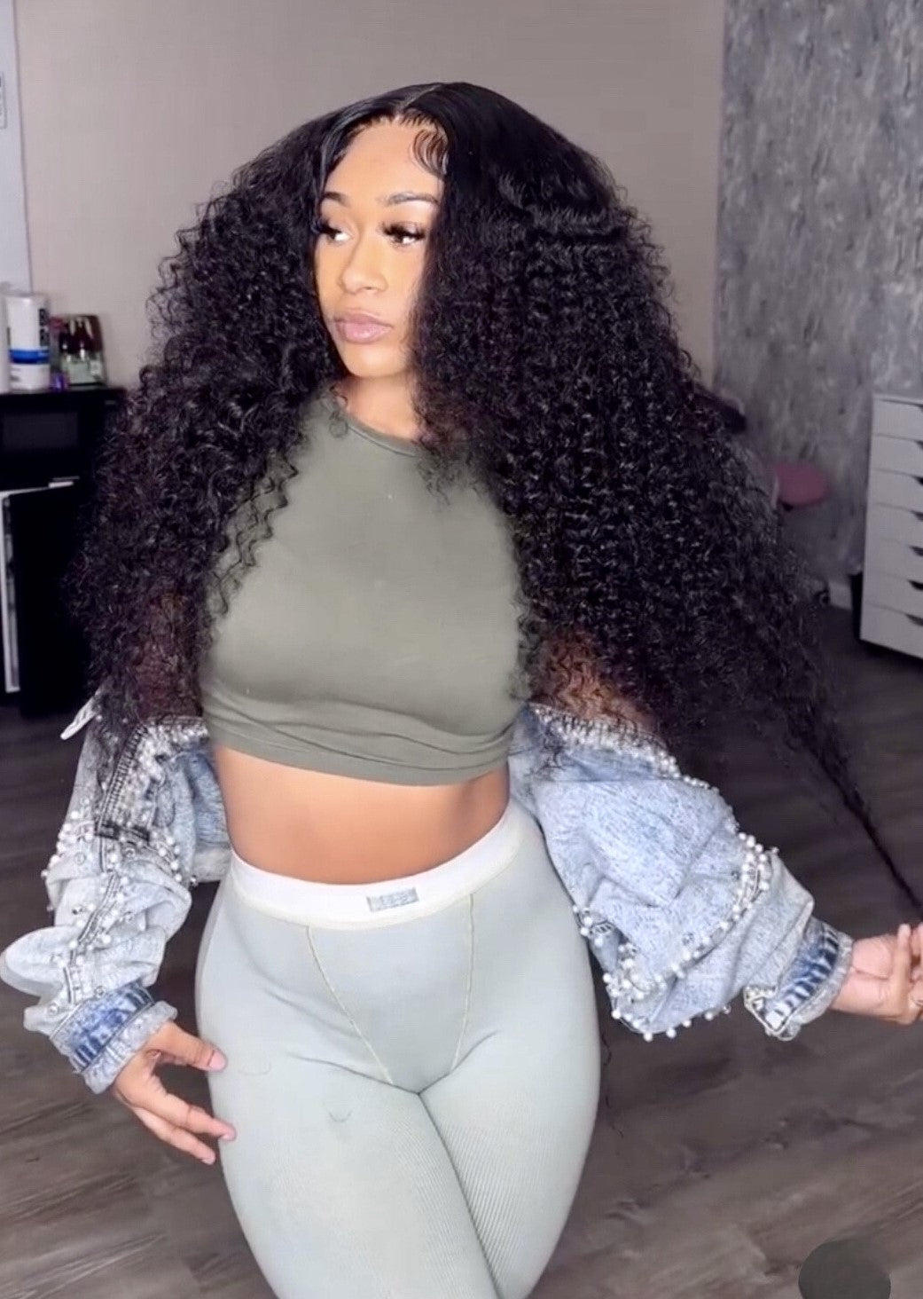 Soft luscious Deep wavy hair