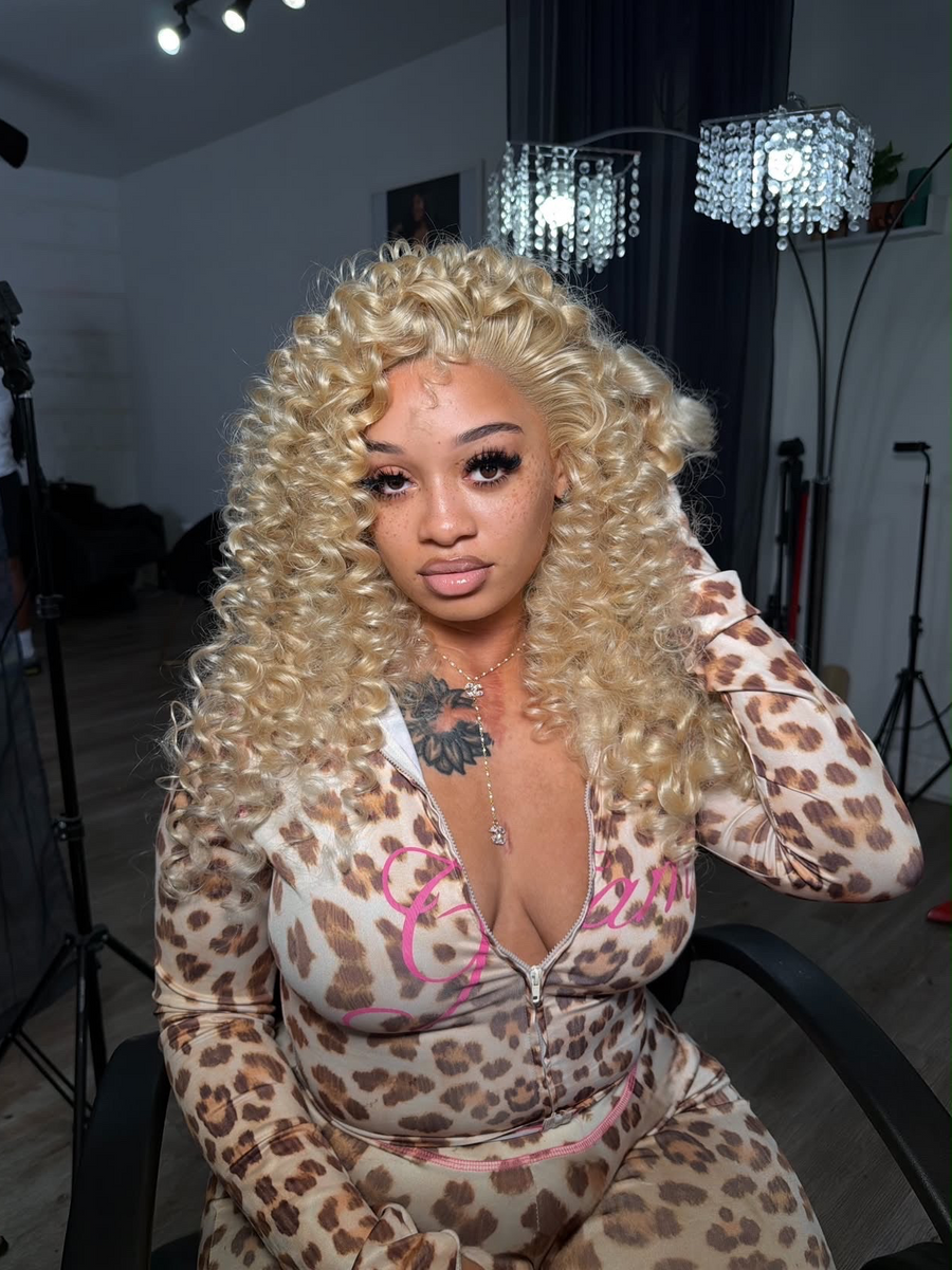 HD Lace 13x6 “Blonde Bombshell” 613 Wig ~ Platinum Collection | Bright Blonde Bombshell Finish