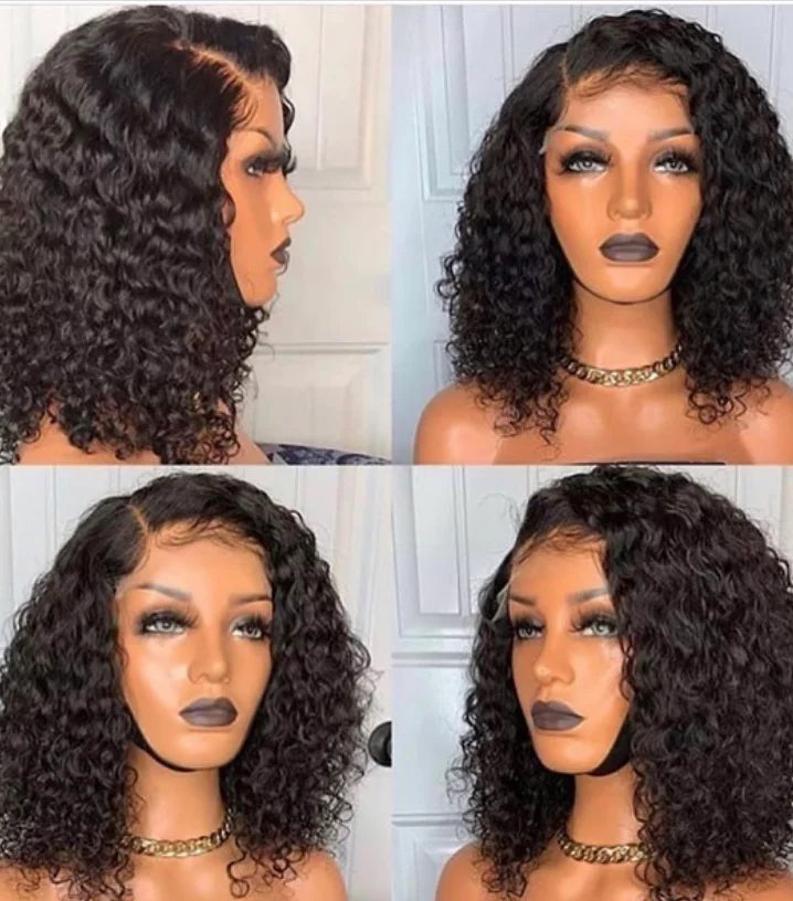 12" Diva Deep Wave Lace Wig