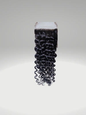 BRAZILIAN "DIVA" DEEP WAVY 5X5 HD CLOSURE