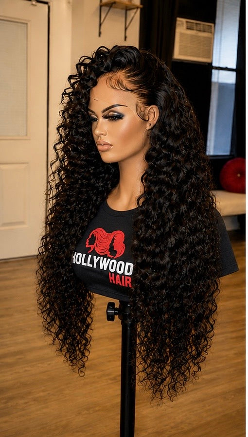 HD Lace 13x6 "Rich Girl" Curly Frontal Wig~ Platinum Collection | Curly Glam Finish