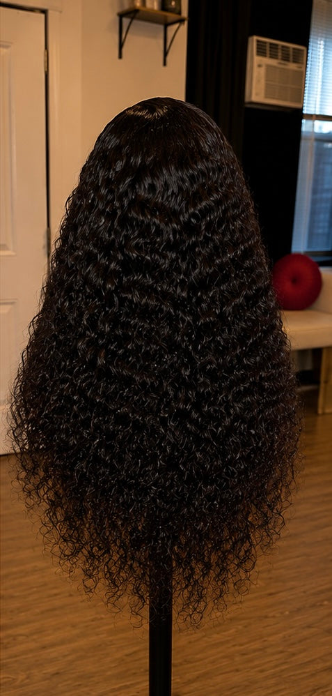 HD Lace 13x4 "Diva" Deep Wave Frontal Wig~ Platinum Collection | Diva Curly Finish