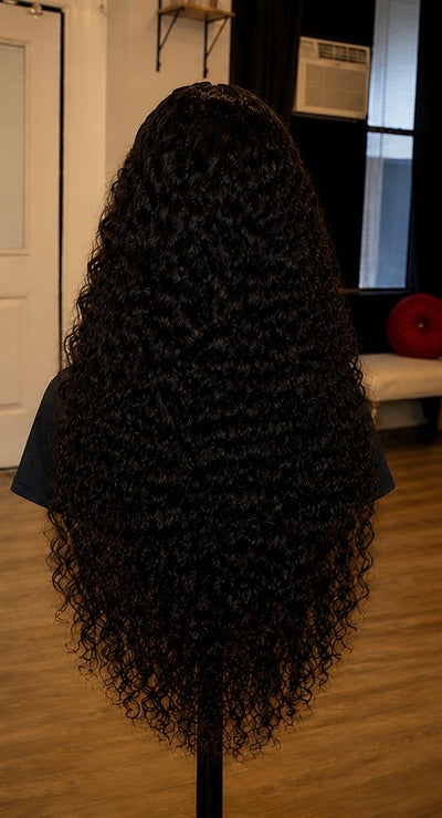 HD Lace 13x6 "Rich Girl" Curly Frontal Wig~ Platinum Collection | Curly Glam Finish