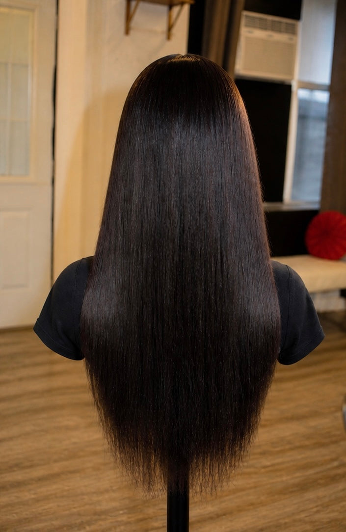 HD Lace 13x6 "Sleek" Straight Frontal Wig~Platinum Collection | Silky Sleek Finish