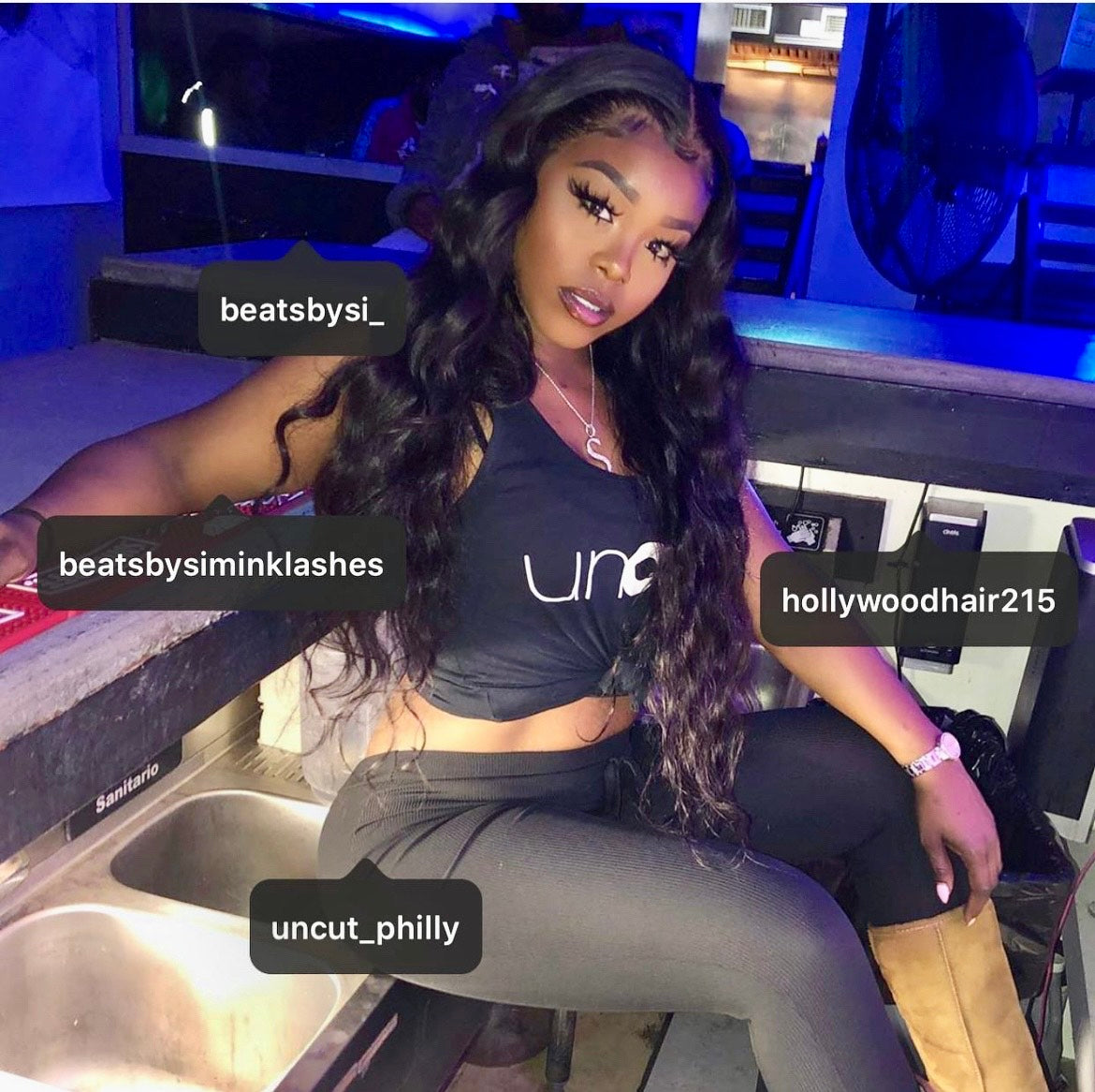 "LOLA" LOOSE WAVE 13x4 HD LACE FRONTAL WIG