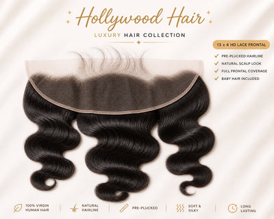 HD Lace 13x4 “Baddie” Body Wave Frontal~ Platinum Collection | Brazilian Virgin Hair
