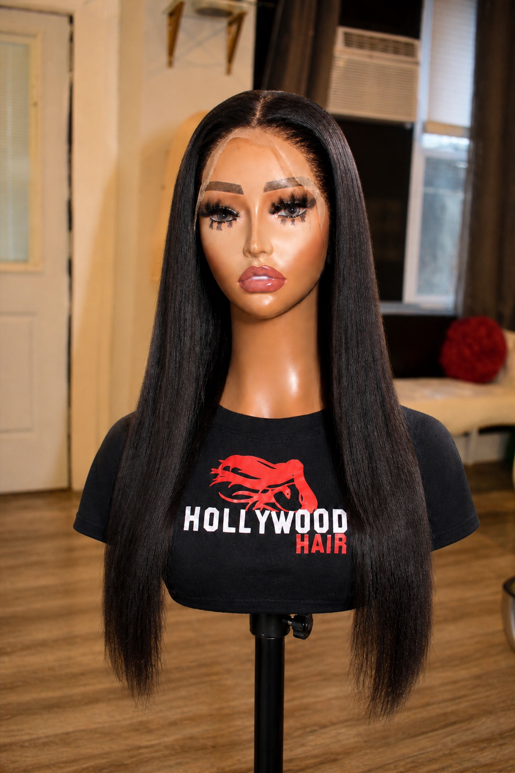 HD Lace 13x6 "Sleek" Straight Frontal Wig~Platinum Collection | Silky Sleek Finish