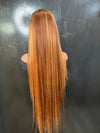 30” 13x4 Transparent Custom colored P4/27 Starlet Straight Wig
