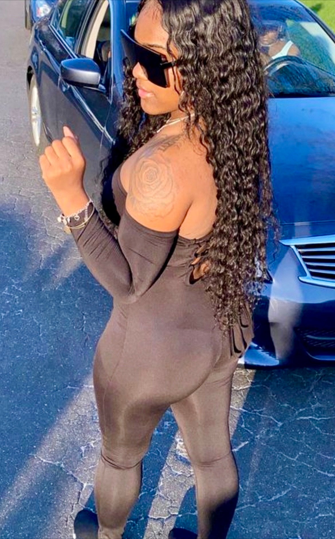 SASSIE CURLY 13X4 HD LACE FRONTAL WIG